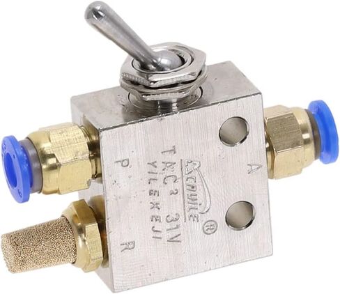 صمام الهواء، مفتاح تبديل ميكانيكي، TAC2-31V 1/8 "PT الموضوع 2 موضع 3 طريقة تبديل رافعة مفاتيح هوائية صمامات تركيبات in Saudi Arabia