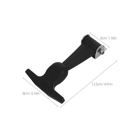 Holibanna 2pcs 304 Stainless Steel T-Handle Locking Latch Adjustable Draw Latches for Industrial Equipment Tool Box Vehicle Engine Hood Quick Release in Kuwait