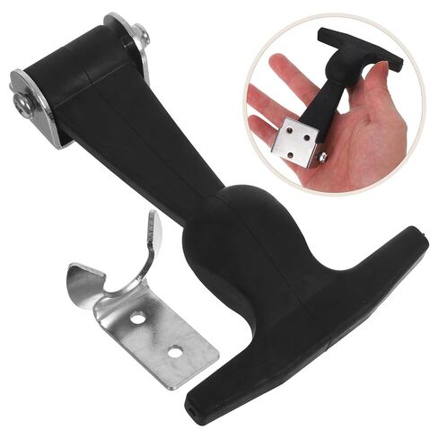 2pcs 304 Stainless Steel Adjustable Draw Latch with T-Handle Locking Mechanism for Toolboxes, Engine Compartments, and Industrial Cabinet Security in Saudi Arabia