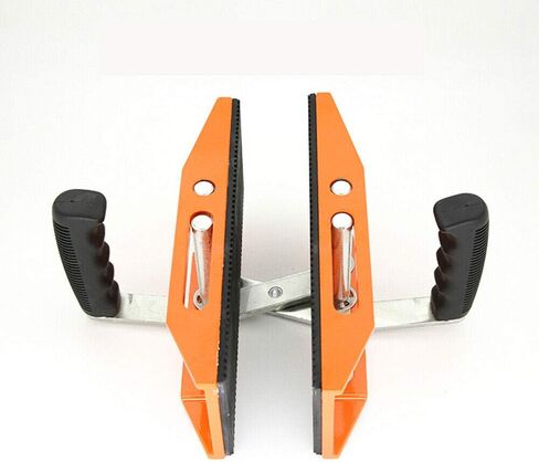 مشابك حمل حجرية مزدوجة اليد، أدوات رفع جرانيت مقاس 1.77 بوصة، مشبك رفع للصفائح المعدنية، لنقل الألواح الزجاجية/الصفائح المعدنية/جزيرة الجرانيت/سطح العمل in Kuwait