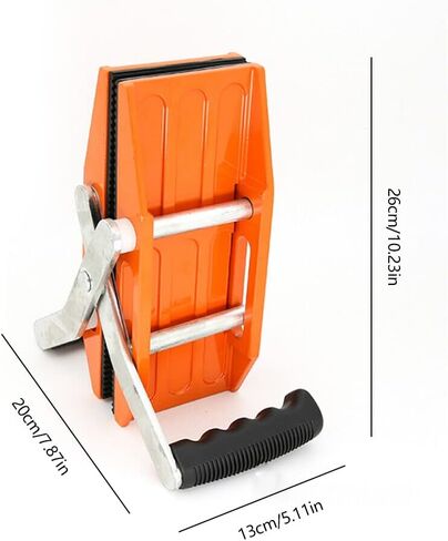 مشابك حمل حجرية مزدوجة اليد، أدوات رفع جرانيت مقاس 1.77 بوصة، مشبك رفع للصفائح المعدنية، لنقل الألواح الزجاجية/الصفائح المعدنية/جزيرة الجرانيت/سطح العمل in Kuwait