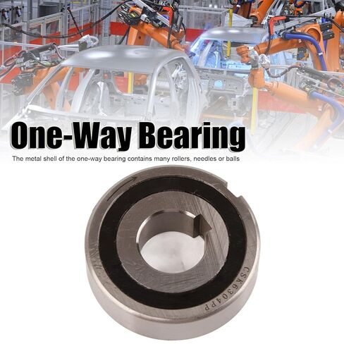 One Way Bearing, Clutch Strong Rigidity with Inner Keyway CSK6304PP(20x52x15) Clutch Bearing Industrial Supplies Applied to Textile Machinery in Saudi Arabia