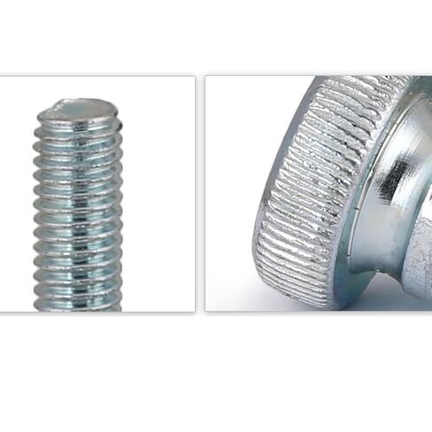 20pcs Carbon Steel Big Head Knurled Thumbscrews,for Mechanical Equipment Etc.M3x16mm. in Saudi Arabia