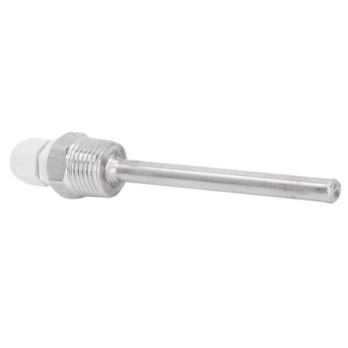 Stainless Steel Thermowell with ABS Plastic Cap for Solar Temperature Probe Wear IP68 Waterproof Thickened Wall Easy to Install in Saudi Arabia