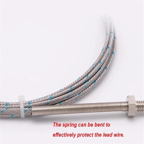 1Pcs K/E/J-Type PT100 Type M8*1.25 Screw Thermocouple WRNT-02 Probe Temperature Sensor for Industrial Controller in Kuwait