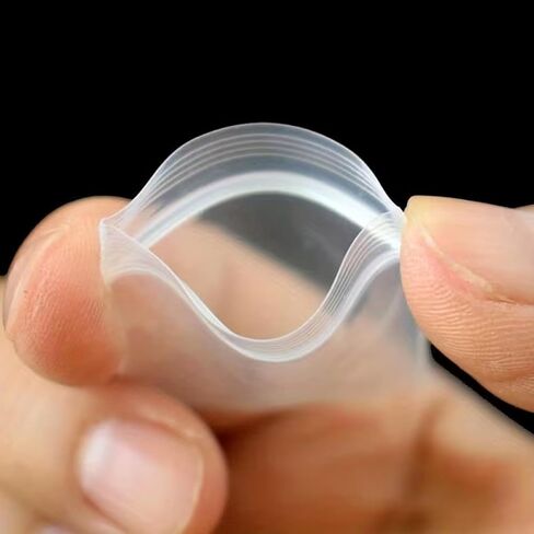500Pcs Resealable Mini Bags Small Clear Heavy Zipper Bags Bulk Pack Pouch for Jewelry,Pills,Beads,Craft Storage Business Packaging & Vitamins (4 Mil Thick), 1.6" x 2.4" in Saudi Arabia