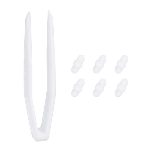 PATIKIL Magnetic Stirrer Bar, 40x6mm 6 Pcs PTFE Magnetic Mixer Stir Bars Magnet Mixing Rod Set for Flat Bottom Beaker Laboratory Home Lab with Plastic Nipper, Type-B in Saudi Arabia