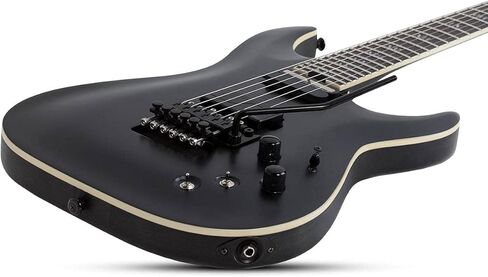 Schecter C-1 SLS FR-S Evil Twin - أسود ساتان in Saudi Arabia