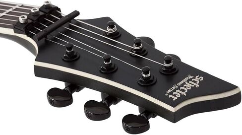 Schecter C-1 SLS FR-S Evil Twin - أسود ساتان in Saudi Arabia