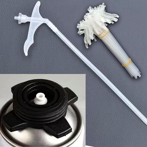 20 قطعة من أنبوب تفريغ عامل رغوة البولي يوريثين، فوهة أنبوب إسفنجي للرش، أنبوب رش رغوي أنبوبي وبندقية، أنبوب رش قابل للاستبدال (نمط البندقية) in Kuwait