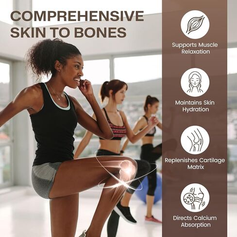 NATURE TARGET Chocolate Collagen Peptides Powder - Multi Collagen for Women with Vitamin C & Creatine, Supports Skin, Hair, Nails & Joint Health - Type I, II, III, V & X, Gluten Free, 35 Servings in Saudi Arabia