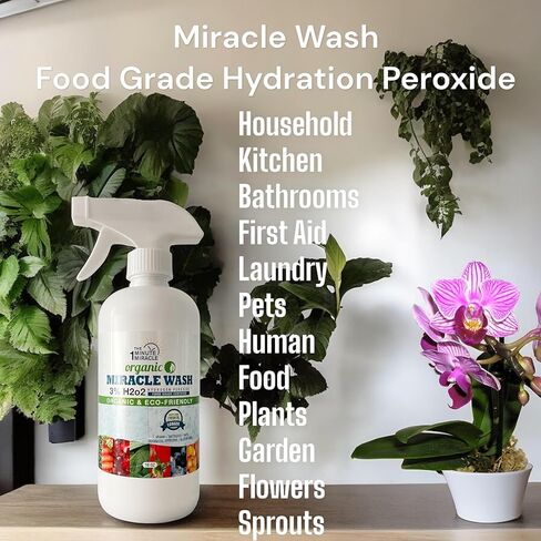 3% Food Grade Hydrogen Peroxide - Recommed by The One Minute Cure Book. in Kuwait