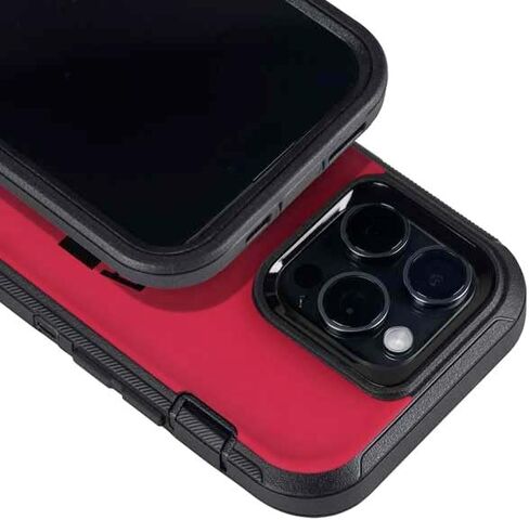 غلاف هاتف Skinit متوافق مع OtterBox Defender iPhone 13 Pro Max - تصميم سلسلة الأداء NFL Atlanta Falcons Red المرخص رسميًا in Saudi Arabia