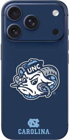 Skinit Decal Phone Skin Compatible with iPhone 17 Pro - Officially Licensed University of North Carolina Tar Heels Icon Design in Saudi Arabia