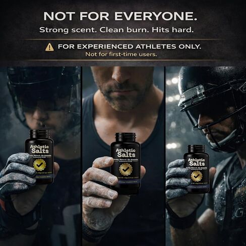 Salts for Athletes – Strong Scent – for Powerlifting, Weightlifting, Gym, Hockey, Sports in Saudi Arabia