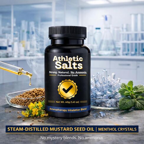 Salts for Athletes – Strong Scent – for Powerlifting, Weightlifting, Gym, Hockey, Sports in Saudi Arabia