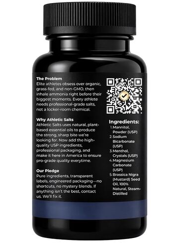 Salts for Athletes – Strong Scent – for Powerlifting, Weightlifting, Gym, Hockey, Sports in Saudi Arabia
