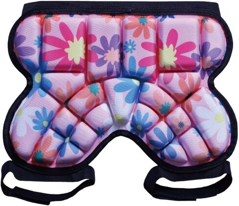 حماية الورك للأطفال، شورت رياضي سميك، وسائد تزلج، واقيات للأطفال، معدات حماية للتزلج، سكوتر التزلج، وسادة مؤخرة قابلة للتعديل، حماية الورك، أحمر in Kuwait