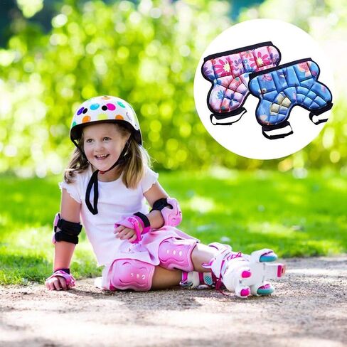 حماية الورك للأطفال، شورت رياضي سميك، وسائد تزلج، واقيات للأطفال، معدات حماية للتزلج، سكوتر التزلج، وسادة مؤخرة قابلة للتعديل، حماية الورك، أحمر in Kuwait