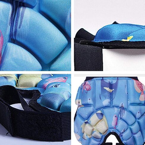 حماية الورك للأطفال، شورت رياضي سميك، وسائد تزلج، واقيات للأطفال، معدات حماية للتزلج، سكوتر التزلج، وسادة مؤخرة قابلة للتعديل، حماية الورك، أحمر in Kuwait