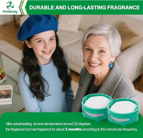 6 Pack Odor Neutralizer Cartridge Replacement for Shark ZU102 LA702 UZ565H AZ3002 AZ4002 AZ3000 HZ3000 HZ3002 IZ862H IZ562H Upright Vacuum and HP152 HP301 HP302 Air Purifier, Part# 1541FC3000, Cologne in Saudi Arabia