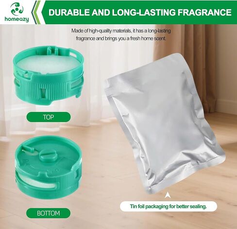 6 Pack Odor Neutralizer Cartridge Replacement for Shark ZU102 LA702 UZ565H AZ3002 AZ4002 AZ3000 HZ3000 HZ3002 IZ862H IZ562H Upright Vacuum and HP152 HP301 HP302 Air Purifier, Part# 1541FC3000, Cologne in Saudi Arabia