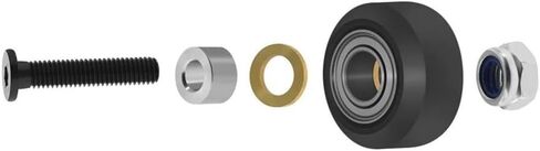 1Set Strong POM V-Wheel Kit Plastic Idler Pulley For V-type Rail OX CNC & 3D Printers in Saudi Arabia
