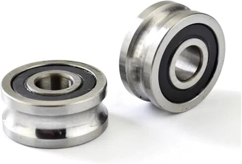 v groove wheel, 1Pc 12x35x15.9mm LFR5201-12mm Track Optical axis U Groove with Bearing Pulley Rolling Wheel in Saudi Arabia