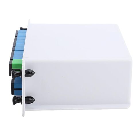 LiebeWH PLC Splitter, 1x16 SC UPC Inserting Type Optical Fiber Splitter with Low Insertion Loss and High Reliability, for Home Wiring and Fiber Optic LAN in Saudi Arabia