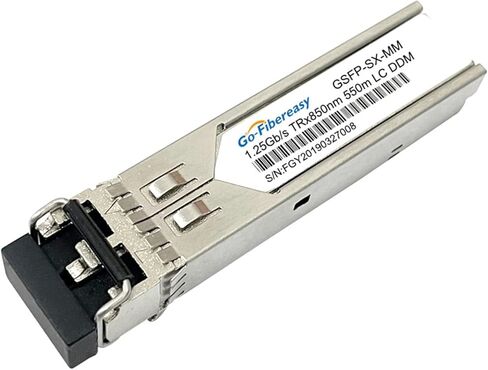 وحدة SFP جيجابت الضوئية 1.25G واجهة LC مزدوجة الألياف متعددة الأوضاع 550 متر in Kuwait