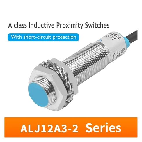 الفئة أ مفتاح القرب الاستقرائي سلسلة ALJ12A3-2-Z مع حماية ماس كهربائى M12 مستشعر القرب NPN NO DC 3-Wire in Kuwait