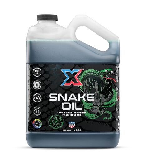 Chem-X Snake Oil: No-Touch Sio2 Lightning Fast Spray on Ceramic Foam On Sealant (Green, 5 Gallons) in Kuwait