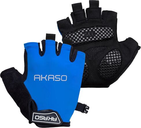 Cycling Gloves Half Finger Bicycle Gloves Shock-Absorbing Anti-Slip Breathable MTB DH Road Biking Gloves for Men/Women in Saudi Arabia