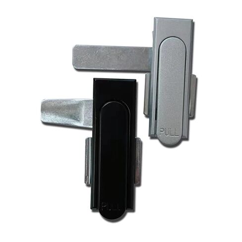 Handle Lock Cabinet Latch Flat Distribution Zinc Alloy Cabinet Door Plane Lock Equipment Lock MS717 1Pcs(Matte- Zinc Alloy) in Saudi Arabia