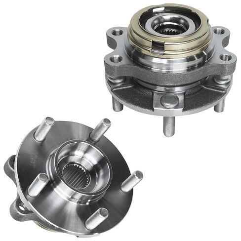 Detroit Axle-2WD Front Wheel Hubs لـ 04-08 Chevy Colorado GMC Canyon Isuzu I-280 I-290 I-370 ، Replacement 2004 2005 2007 2007 2008 Wheel Wheel and Hubs Assembly in Kuwait