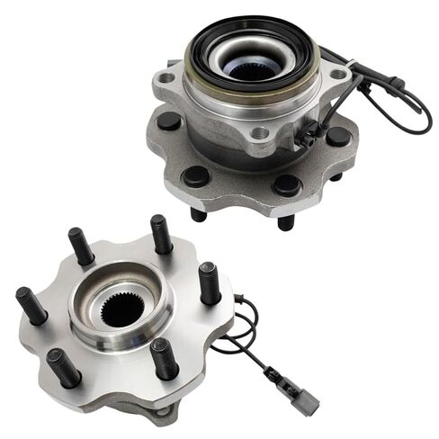 Detroit Axle-2WD Front Wheel Hubs لـ 04-08 Chevy Colorado GMC Canyon Isuzu I-280 I-290 I-370 ، Replacement 2004 2005 2007 2007 2008 Wheel Wheel and Hubs Assembly in Kuwait