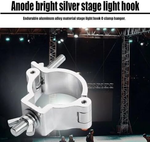 Aluminum Alloy DJ Light Clamps Truss Bracket for PAR Moving Head Beam Stage(24-26mm) in Saudi Arabia