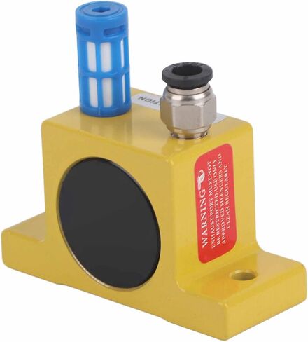 Pneumatic Vibrator, 27500-37500rpm 840-2400N Air Vibrator with Compact Size for Industrial Sandblaster Cabinet Hopper Machine in Saudi Arabia