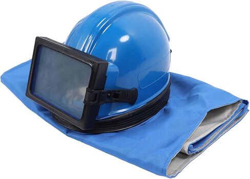 خوذة YWBL-WH Sandblaster، مادة ABS خفيفة الوزن مع نظام إمداد الهواء المتكامل، رؤية محسنة وراحة لمهام السفع الرملي والطلاء الاحترافية in Saudi Arabia