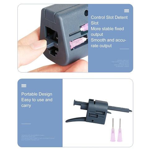 Kikumi K2208 Solder Paste Extruder with 1.3mm and 1.3mm Nozzles, Portable Flux Glue Dispenser in Saudi Arabia
