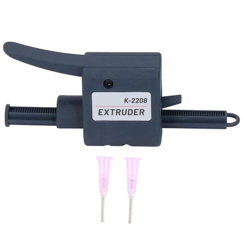 Kikumi K2208 Solder Paste Extruder with 1.3mm and 1.3mm Nozzles, Portable Flux Glue Dispenser in Saudi Arabia