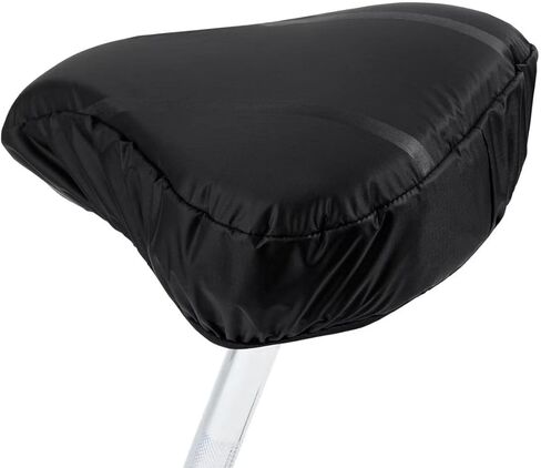 Premium Dual-Sided Bike Seat Cover | Polar Fleece & Waterproof Fabric for Ultimate Comfort, All-Weather Rain/Dust Protection | 2-in-1 Luxury Bicycle Saddle Cover for Enhanced Riding Experience in Saudi Arabia