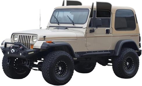 precut جميع الجوانب Windows Tint Cars Sun Flocking Forcing Protecty Privacy Anti Shatter Glass Film أي مجموعة الظل الصبغة لجيب Wrangler YJ 1987-1995 in Kuwait
