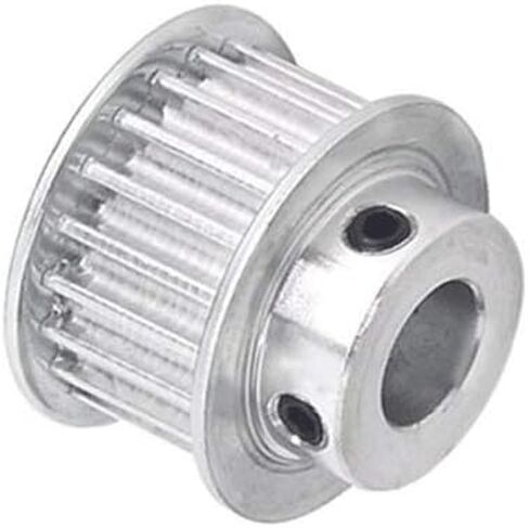 5M-19T Timing Belt Pulley with Step 10mm Bore 5mm Pitch For 20mm Width Belt Synchronous Wheel (tooth width: 21mm, bore: 10mm) in Kuwait