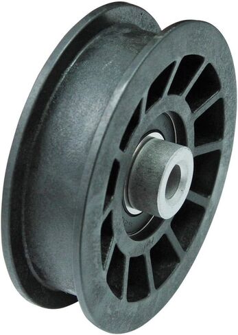 Husqvarna Genuine Service Part Group Flat Groove Idler Pulley with 5/8 in. Hub Offset Distance for Tractors, 532165936 in Kuwait