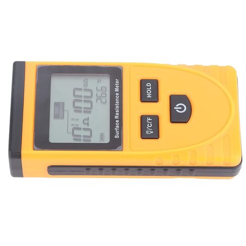 Hyuduo Surface Resistance Tester Handheld LCD Digital Display Surface Resistance Tester Handheld LCD Digital Display Antistatic Meter Convenient to Hold and Operate in Saudi Arabia