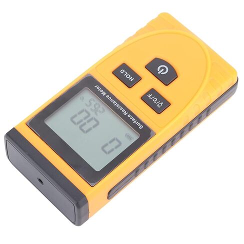 Hyuduo Surface Resistance Tester Handheld LCD Digital Display Surface Resistance Tester Handheld LCD Digital Display Antistatic Meter Convenient to Hold and Operate in Saudi Arabia