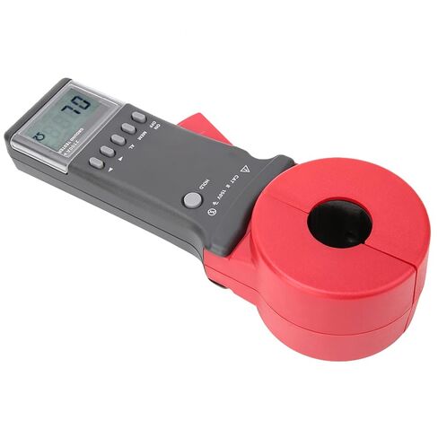 Ground Earth Resistance Tester, High Accuracy Round Mouth Digital Clamp Meter, Ground Earth Resistance Meter, (Battery Not Included) in Saudi Arabia