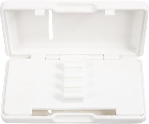 FOMIYES Portable White Plastic Oboe Reed Case 6-slot Reed Organizing Box for Oboe Accessories and Storage in Saudi Arabia