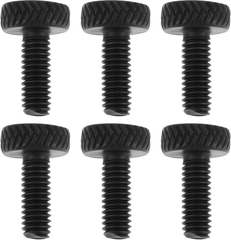 6x Black Metal Electric Guitar Fine-Tuning Screw M4x14x9mm for Tremolo Bridge in Saudi Arabia